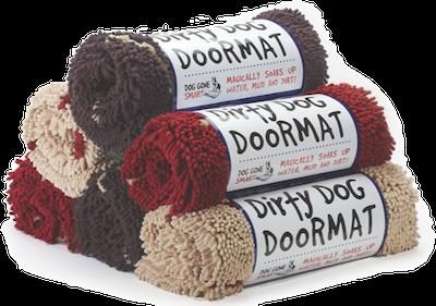 DOG GONE SMART Dirty Dog Doormat - Various Sizes and Colours