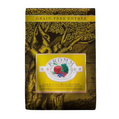 buy Fromm Four Star Ultra Premium Grain-Free Dog Lamb And Lentil Recipe