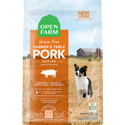 Open Farm Pork Farmer's Table Grain Free Dog Food
