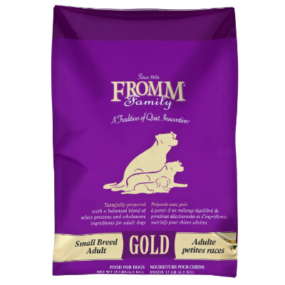 buy fromm-small-breed-adult-gold-dog-food