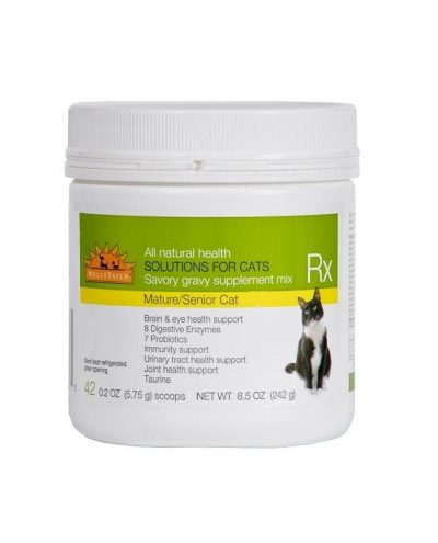WELLYTAILS Natural Veterinary Strength RX Supplements for senior and mature cats