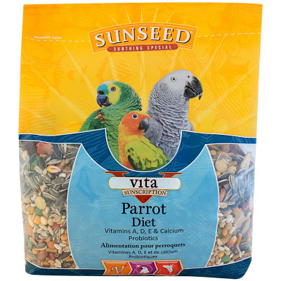buy Sunseed Vita Parrot Diet Large Hookbill Diets