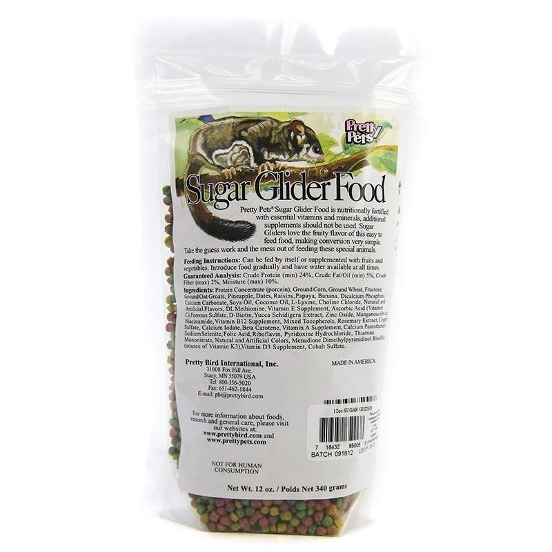 Pretty Bird Pretty Pets Sugar Glider Food