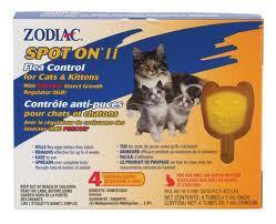 ZODIAC® Spot On ll For Cats & Kittens