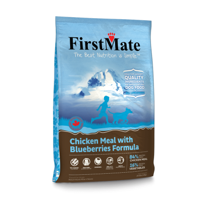 FIRST MATE Chicken with Blueberries Dog Food - Grain Free - For All Life Stages