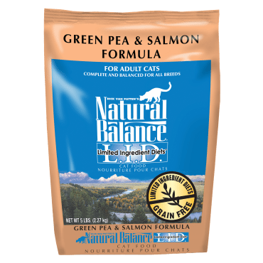 Natural Balance L I D Limited Ingredient Grain Free Cat Food Pea