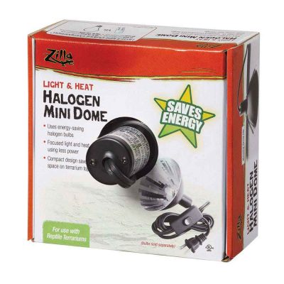 Zilla Light & Heat Halogen Mini Dome