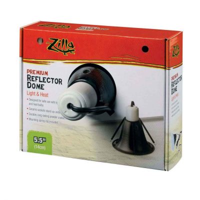 Zilla Premium Terrarium Reflector Dome Light Fixture