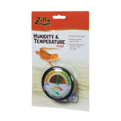 Zilla Terrarium Humidity & Temperature Gauge