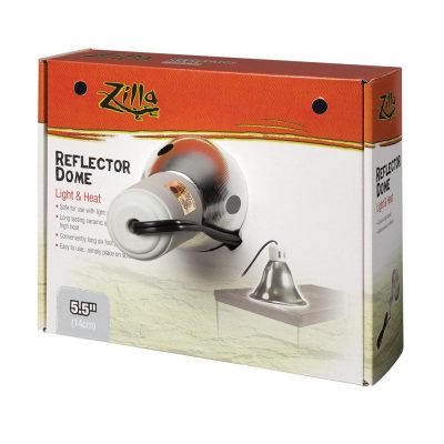 Zilla Silver Terrarium Lighting Reflector Dome
