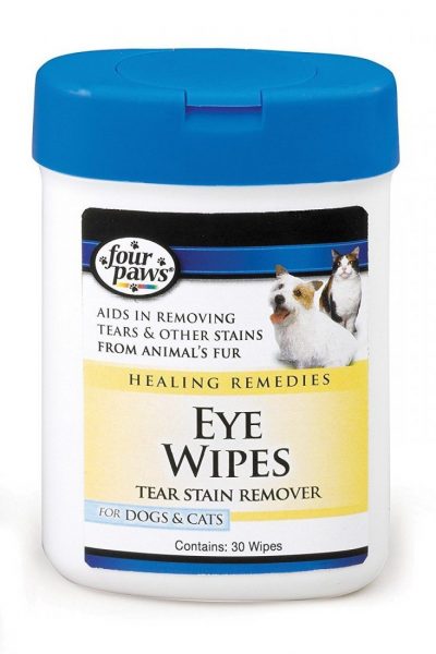 Four Paws Eye Wipes for Dogs and Cats
