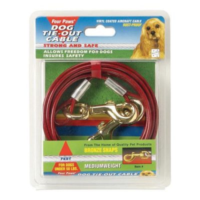 Four Paws Tie-Out Cable - Medium Weight