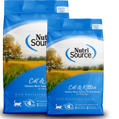 NutriSource Chicken, Salmon and Liver Cat and Kitten Food