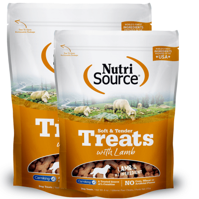NutriSource Soft and Tender Lamb Treats for Dogs Main
