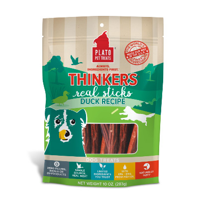 buy Plato-Pet-Treats-Thinkers-Duck-Dog-Chews