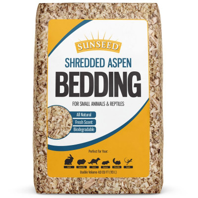buy Sunseed Shredded Aspen Bedding For Small Animals