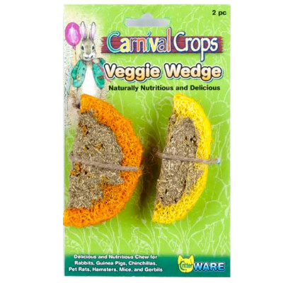 buy Ware-Carnival-Crops-Veggie-Wedge-For-Small-Animals