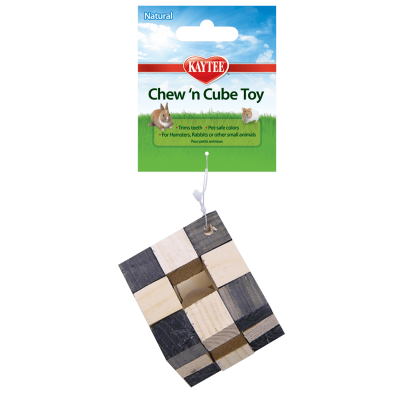 Kaytee Natural Chew-N-Cube Toy for Small Animals