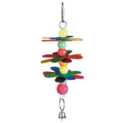 Prevue Hendryx Birdie Basics Stick Stax Bird Cage Toys - Flowers