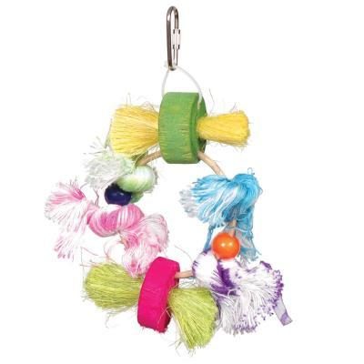 Prevue Hendryx Birdie Basics Stick Stax Bird Cage Toys - Lots of Knots