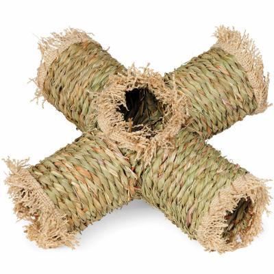 Prevue Hendryx Grass Cross Tunnel for Small Animals