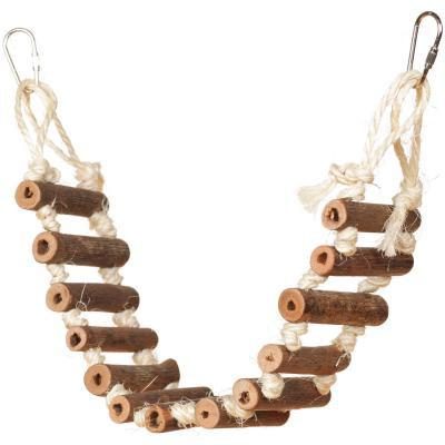 Prevue Hendryx Natural Rope Ladder Bird Cage Accessory