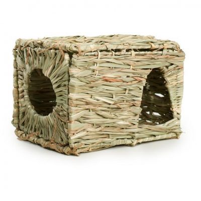 Prevue Hendryx Nature's Hideaway Large Grass Hut for Small Animals