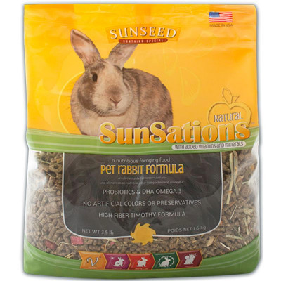 buy sunseed-sunsations-natural-pet-rabbit-formula