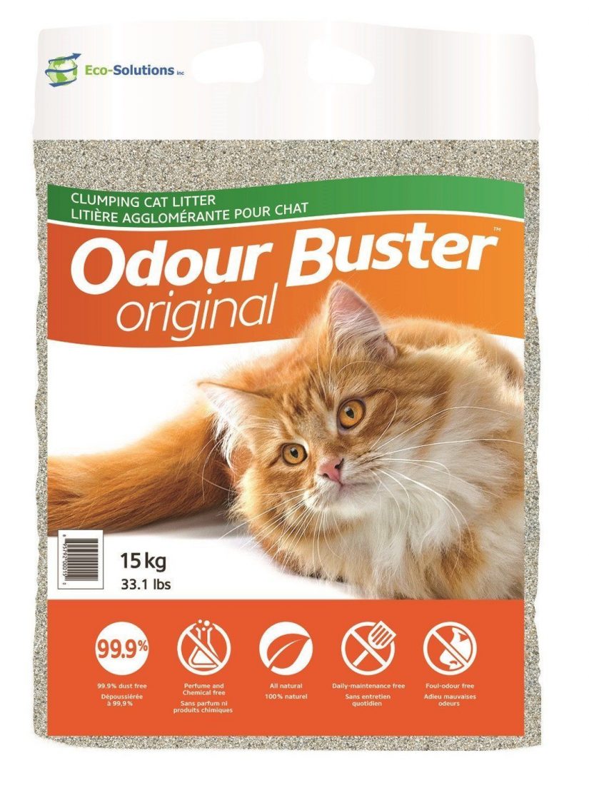 odor buster cat litter