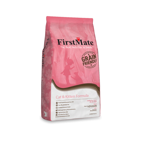 FirstMate Grain Friendly Cat and Kitten Food for All Ages