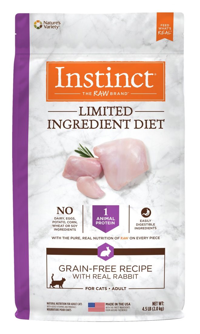 Nature's Variety Instinct Limited Ingredient Cat Food for All Ages Rabbit