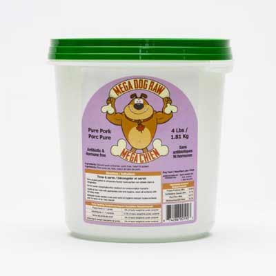 Mega Dog Frozen Pure Dog Food - LOCAL DELIVERY ONLY