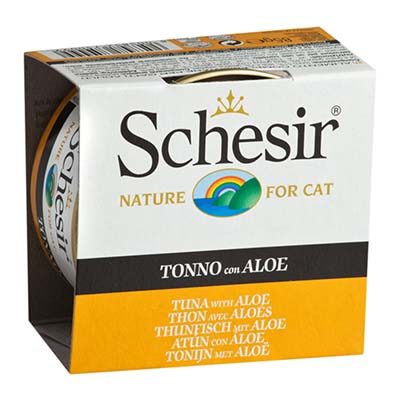 Schesir Tuna with Aloe in Jelly Canned Cat Food Topper