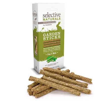 Supreme Selective Naturals Garden Sticks Treats for Rabbits and Guinea Pigs