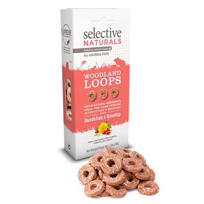 Supreme Selective Naturals Woodland Loops Treats for Small Animals