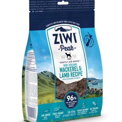 Buy ziwi peak lamb and mackerel air dried dog food online in Canada from Canadian Pet Connection