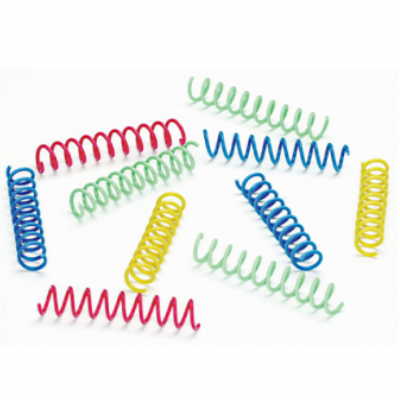 Spot Colourful Springs Cat Toys