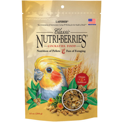 buy Lafebers Classic Nutri-Berries For Cockatiels