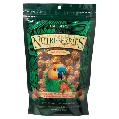 buy Lafebers Gourmet Tropical Fruit Nutri-Berries For Parrots