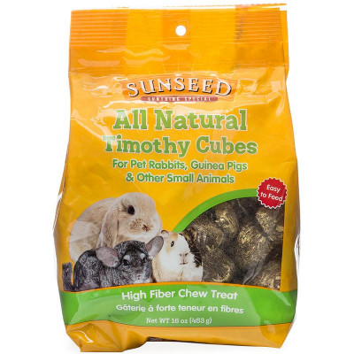 buy Sunseed All Natural Timothy Cubes For Small Animals