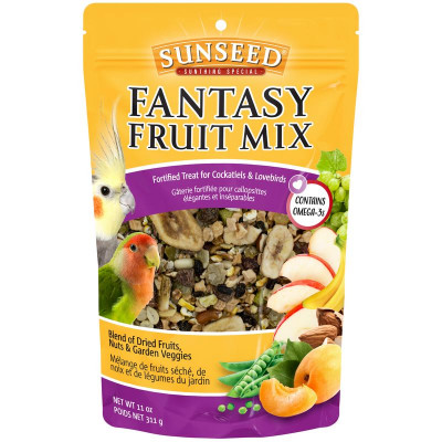 buy Sunseed Fantasy Fruit Mix For Birds