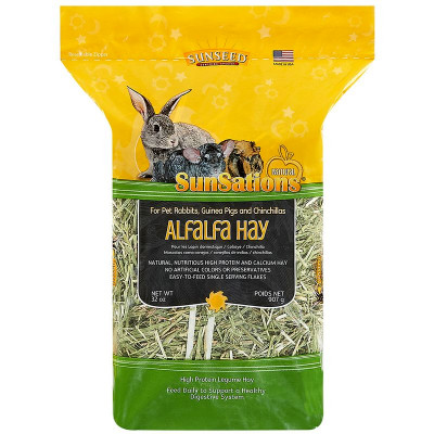 buy Sunseed SunSations Natural Alfalfa Hay For Small Animals