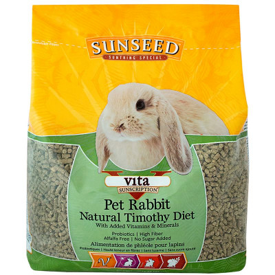 buy Sunseed Vita Natural Timothy Pet Rabbit Diet