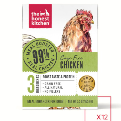 buy The Honest Kitchen 99% Meat Protein Booster Chicken Wet Food Toppers For Dogs