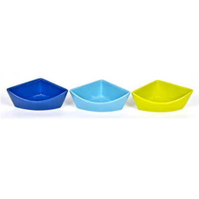 buy Ware-Cat-Feeder-Corner-Dish-Ceramic-Large