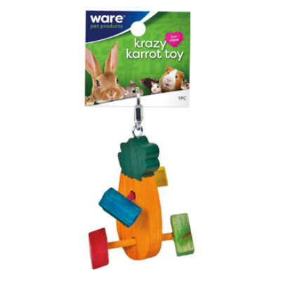 buy Ware Critter Toys Crazy Carrot Toy For Small Animals