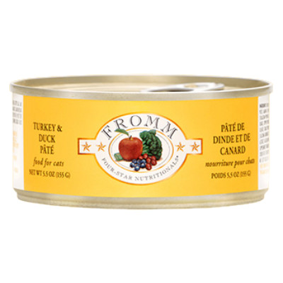 buy Fromm Four Star Cat Food Turkey And Duck Pâté