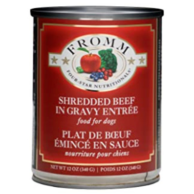 buy Fromm-Four-Star-Dog-Food-Shredded-Beef-In-Gravy