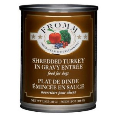 buy Fromm Four Star Dog Food Shredded Turkey In Gravy