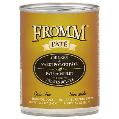 Fromm Grain Free Chicken and Sweet Potato P t Dog Food